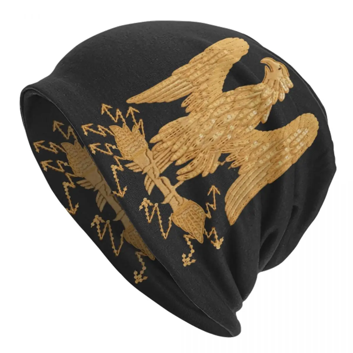 

Napoleonic French Imperial Eagle Premium cap Adult Men's Knit Hat hip hop Bonnet Hats Funny R324 Skullies Beanies Caps