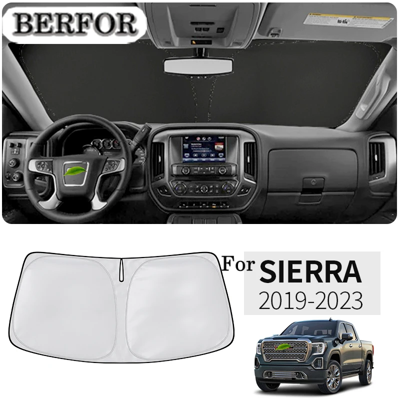 Для GMC Sierra 2019 ~ 2023 автомобильный Стайлинг нано-изолированный солнцезащитный