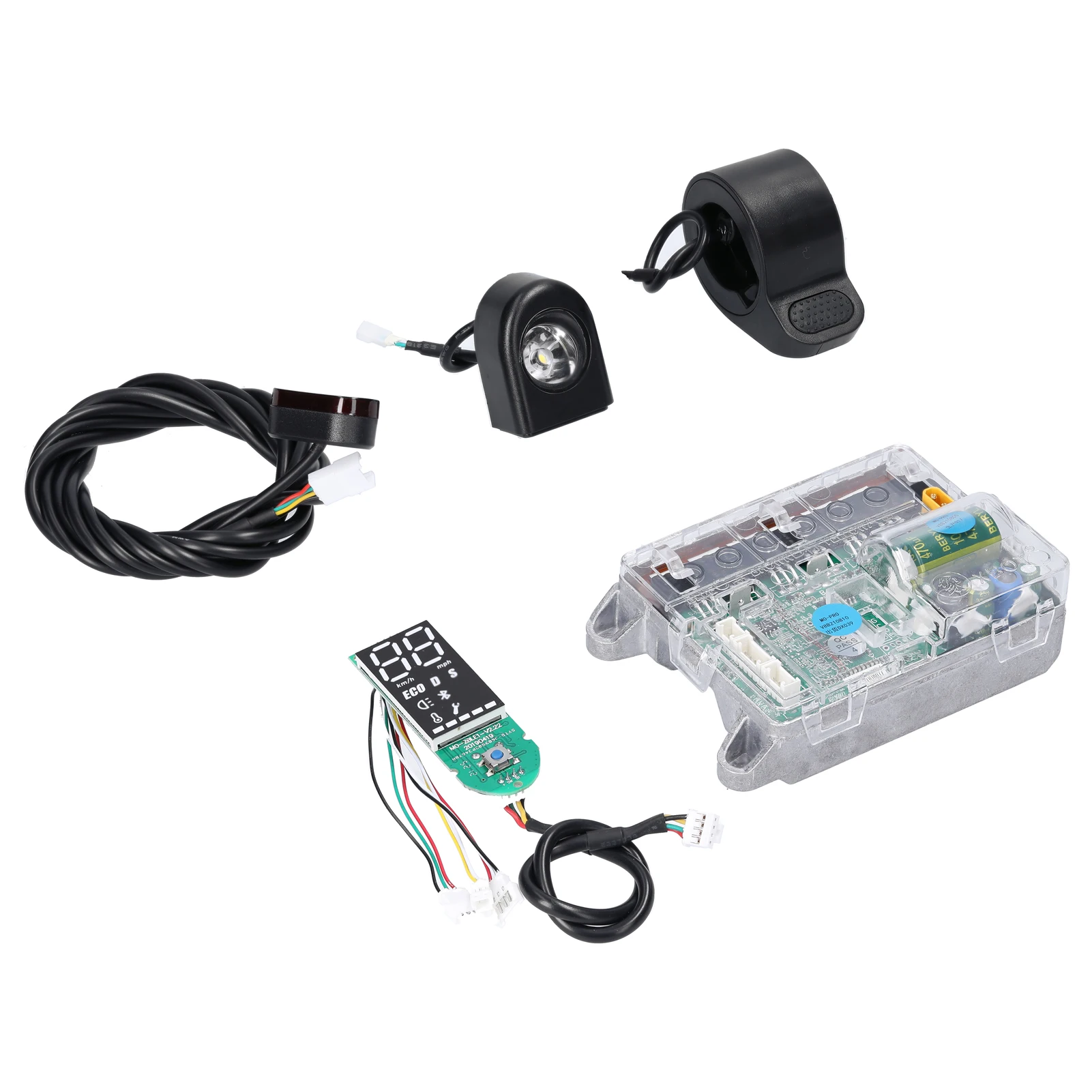 

Электрический скутер материнская плата контроллер BT цифровой дисплей с ускорителем лампа для переднего и заднего фонаря для с M365/PRO e-скутеры