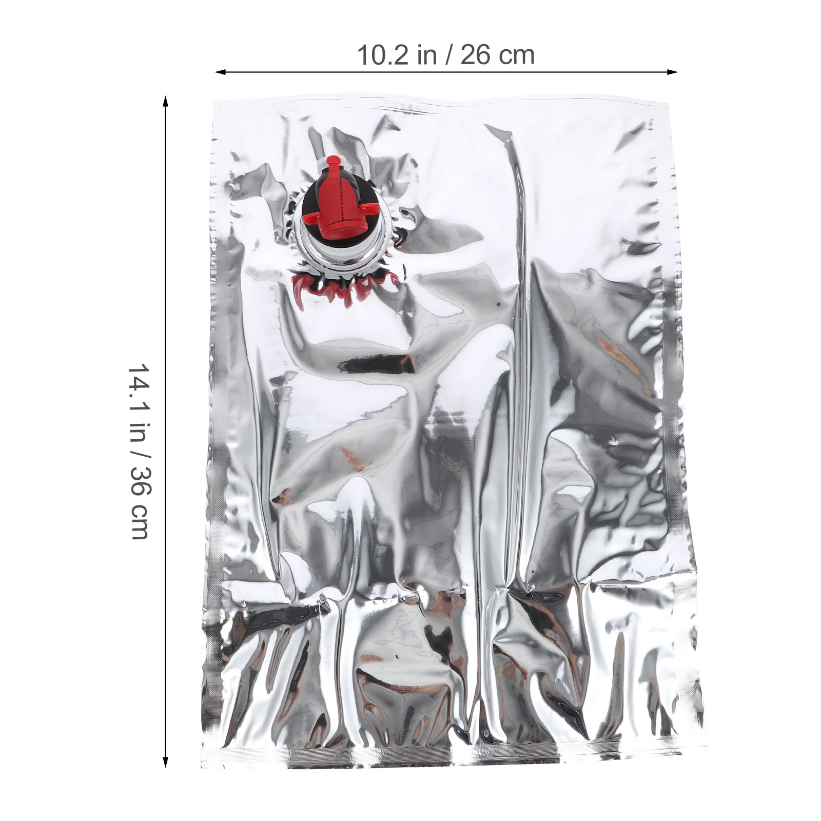 10 Pcs Liquid Packing Bag Butterflies Tap Purse Suitcase Container Pe Cooler Carry Travel