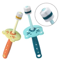childrens toothbrush 360 degree training toothbrush for kids oral teeth care tooth brush silicone baby toothbrushes