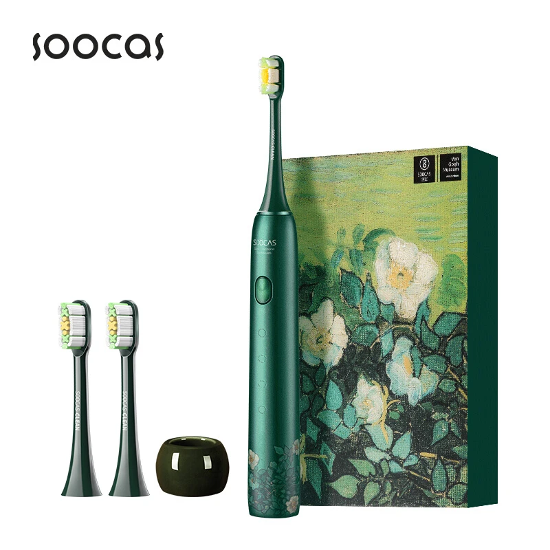 

SOOCAS X3U Van Gogh Museum Design Electric Toothbrush Sonic Teeth Brush Ultrasonic Automatic Type-c Fast chargeable Adult