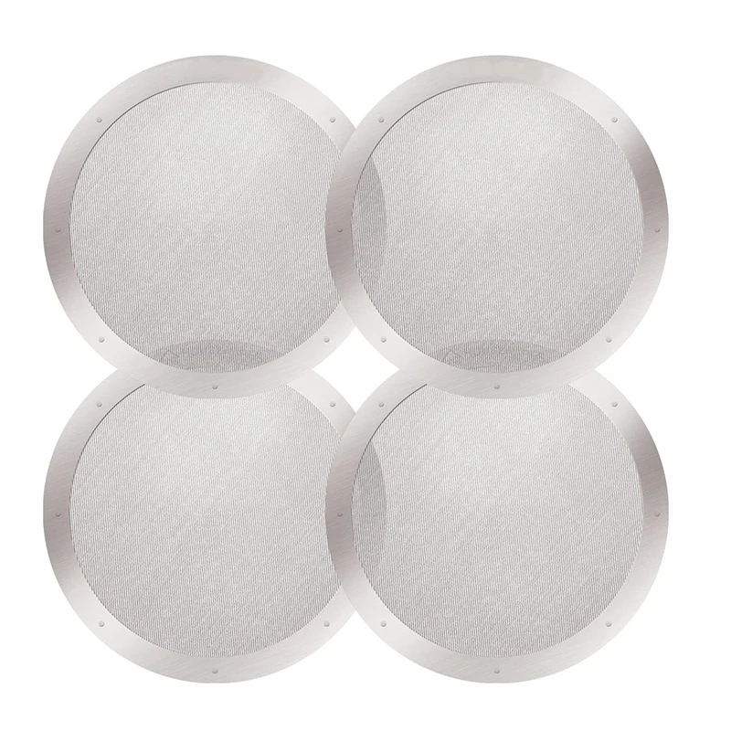 

4-Pack Reusable Stainless Steel Filters For Aeropress Coffee Makers