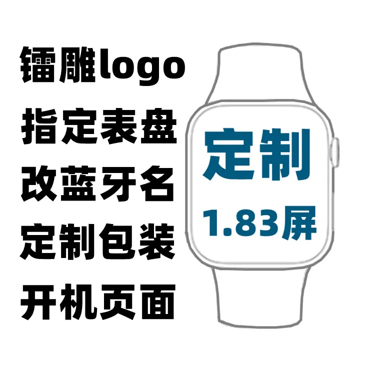 

1.83 экрана Смарт-часы с дополнительным приложением для вызова HD подарок