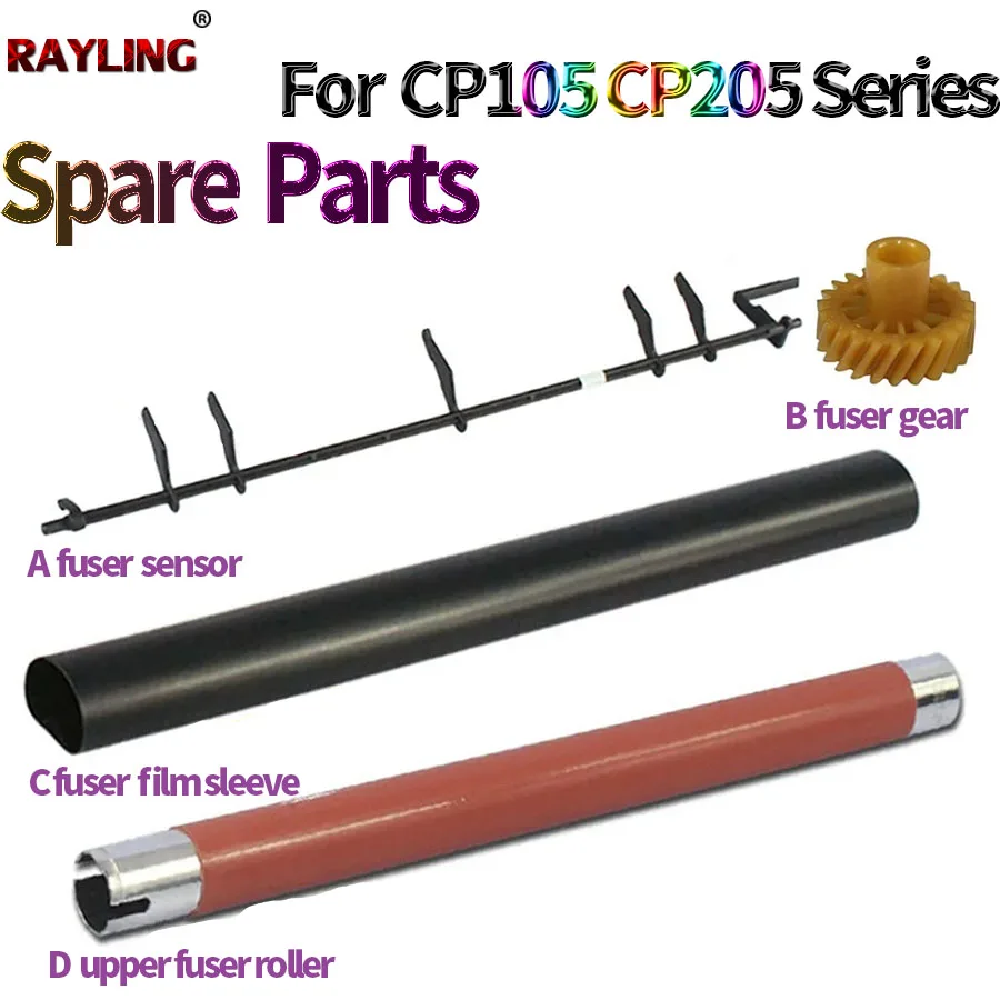 Крепежная пленка фьюзера верхний роликовый датчик для Xerox CP105 CP205 cp215 CM205B CM 215FW 118W
