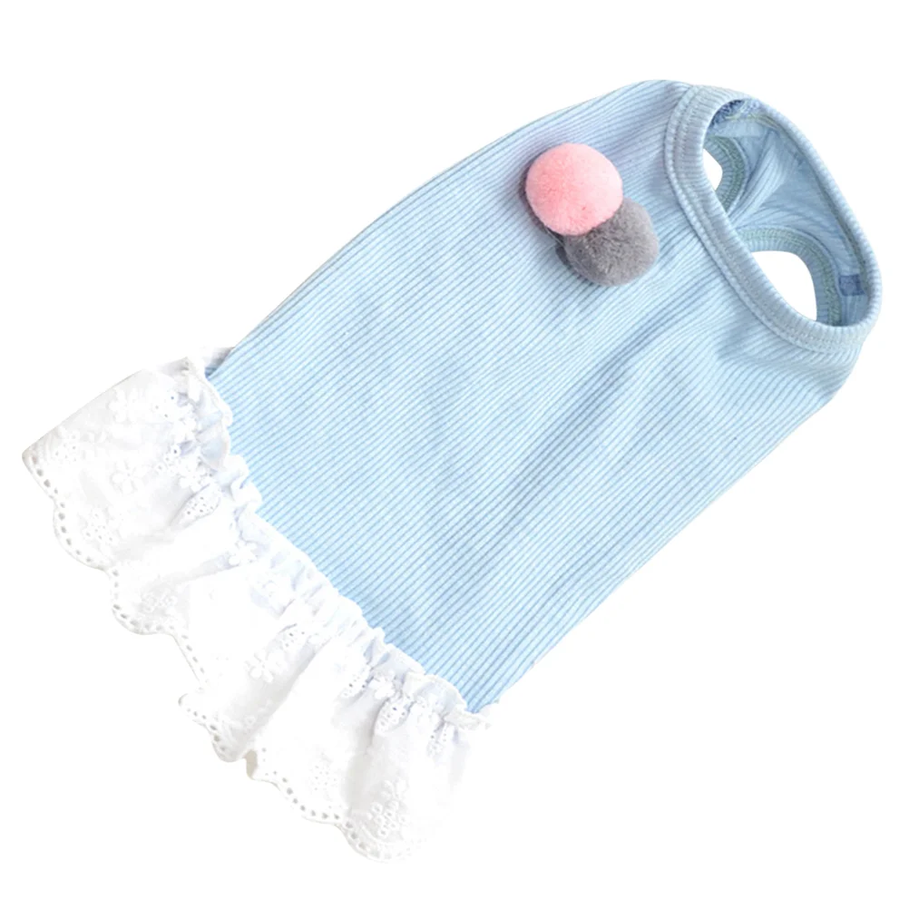 

Dog Clothes Pet Puppy Skirt Costumes Costume Shirts Apparel Cute Dress Funny Lace Jumpsuit Summer Cat Laceskirt Boy Girls