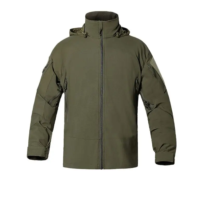 Domestic Nylon Soft Shell Jacket PCU L5 Style Nylon Jacket Tactical Soft Shell Mountaineering Thin Combat Outdoor Charging Jacke
