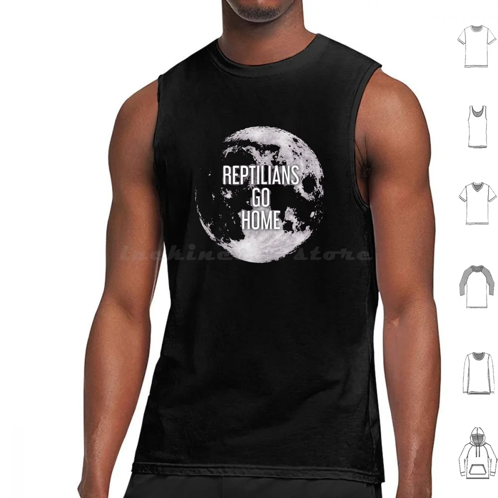 

Майка для рептилий «Go Home», хлопковый топ с принтом, черный