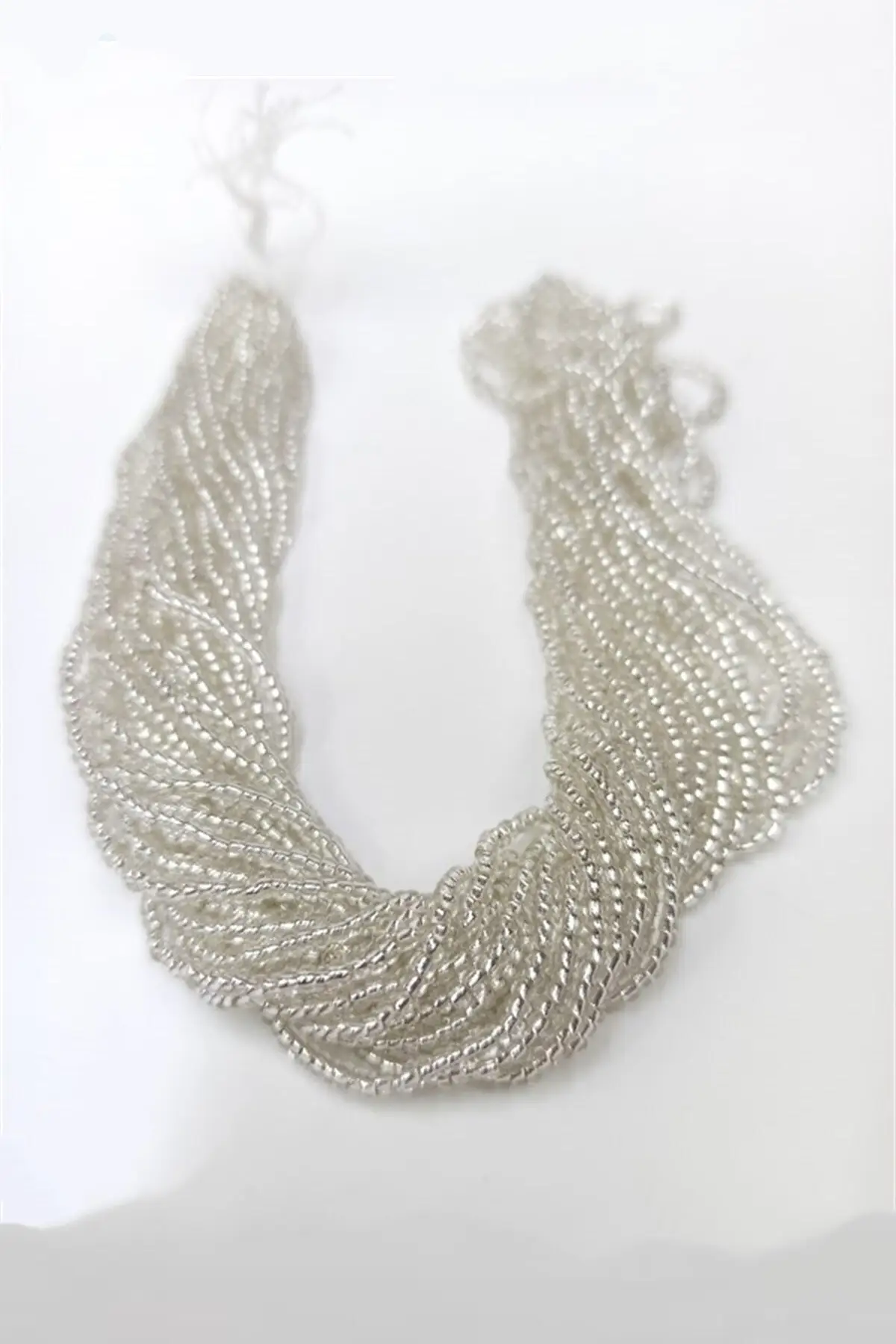 

Серебристо-серый Фотофон песочные бусины 2 мм, товары для хобби и развлечений