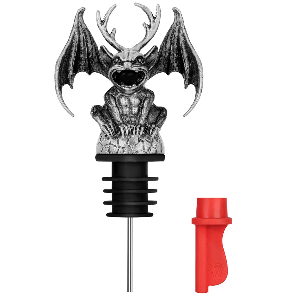 

Горгулья пробка для вина LKKCHER 2 в 1 бронзовая/серая/черная