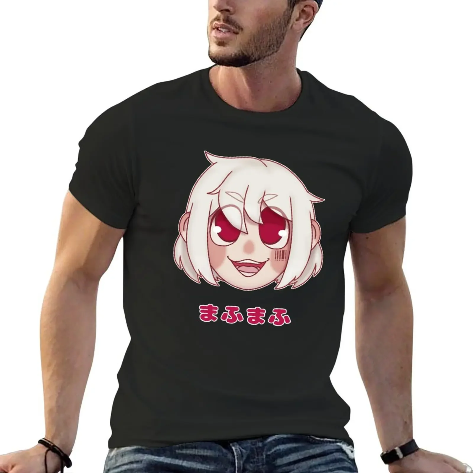 Мафумафу! Мужская футболка с принтом аниме