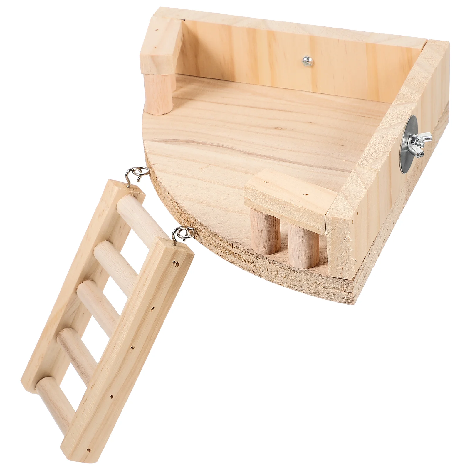 

Toy Rat Hamster Platform Chinchilla Plaything Funny Decorative Pettoys Delicate Cage Accessories Household Wooden Interesting