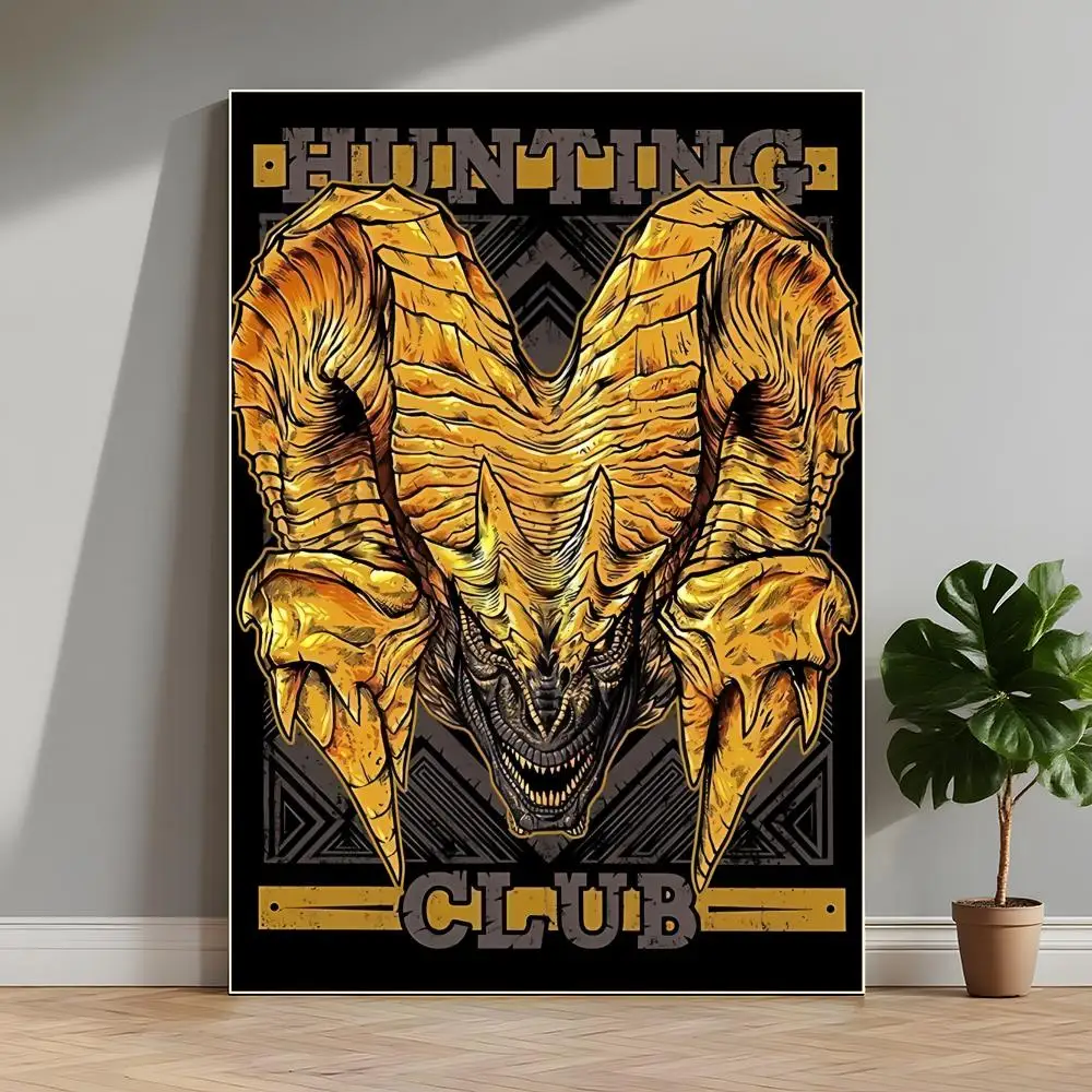 

Игра M-monster Hunter Плакат на холсте