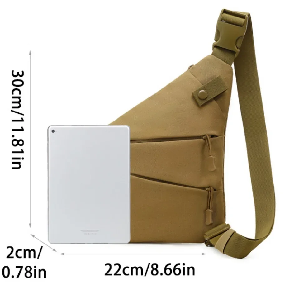 Нагрудные сумки камуфляжная водонепроницаемая тактическая сумка на одно плечо