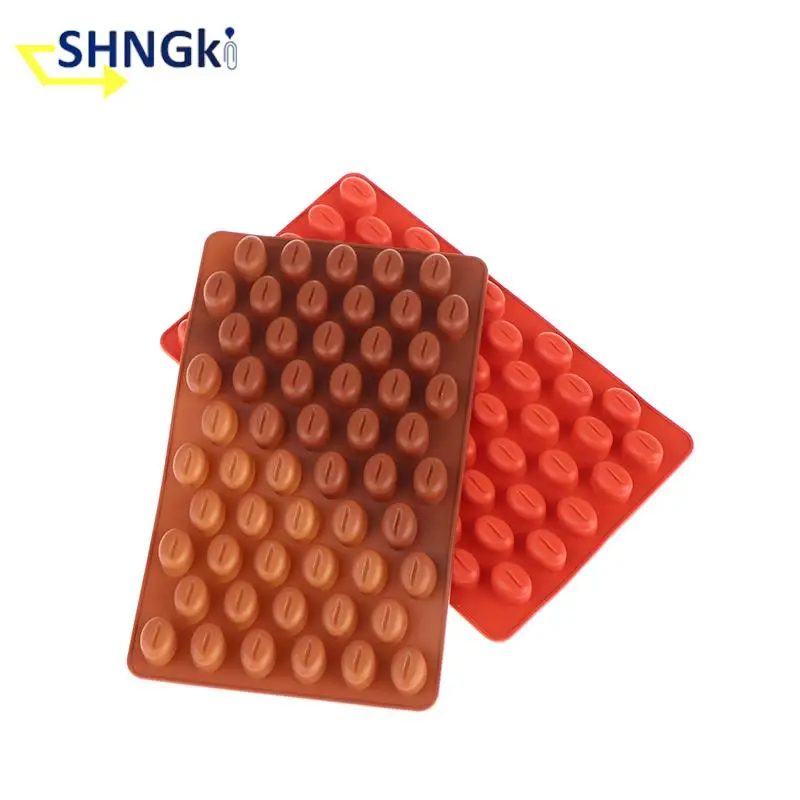 Силиконовая форма для свечей в форме кофейных зерен 55 вариаций