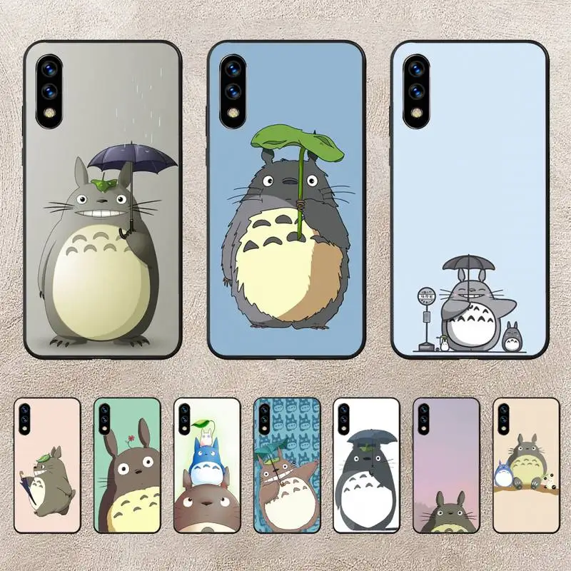 

Cartoon Totoro Phone Case For Huawei G7 G8 P7 P8 P9 P10 P20 P30 Lite Mini Pro P Smart Plus Cove Fundas