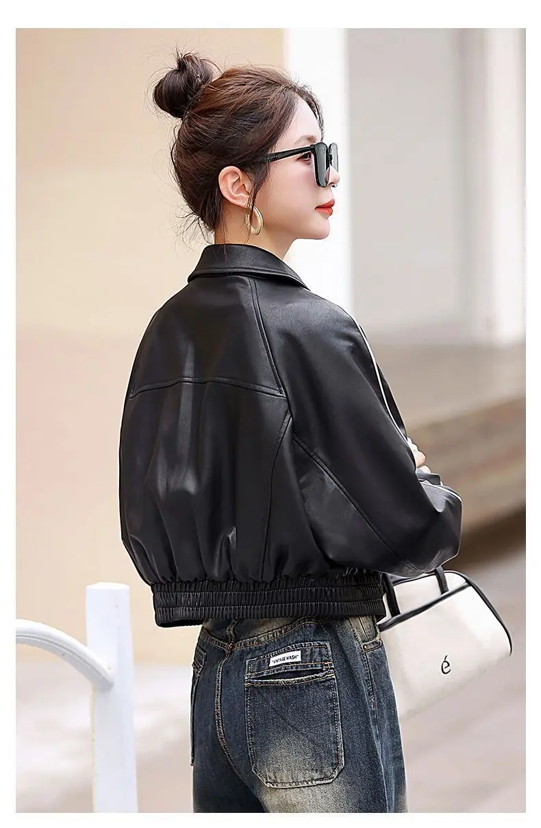 Рисунок 3 - Женская Короткая кожаная куртка