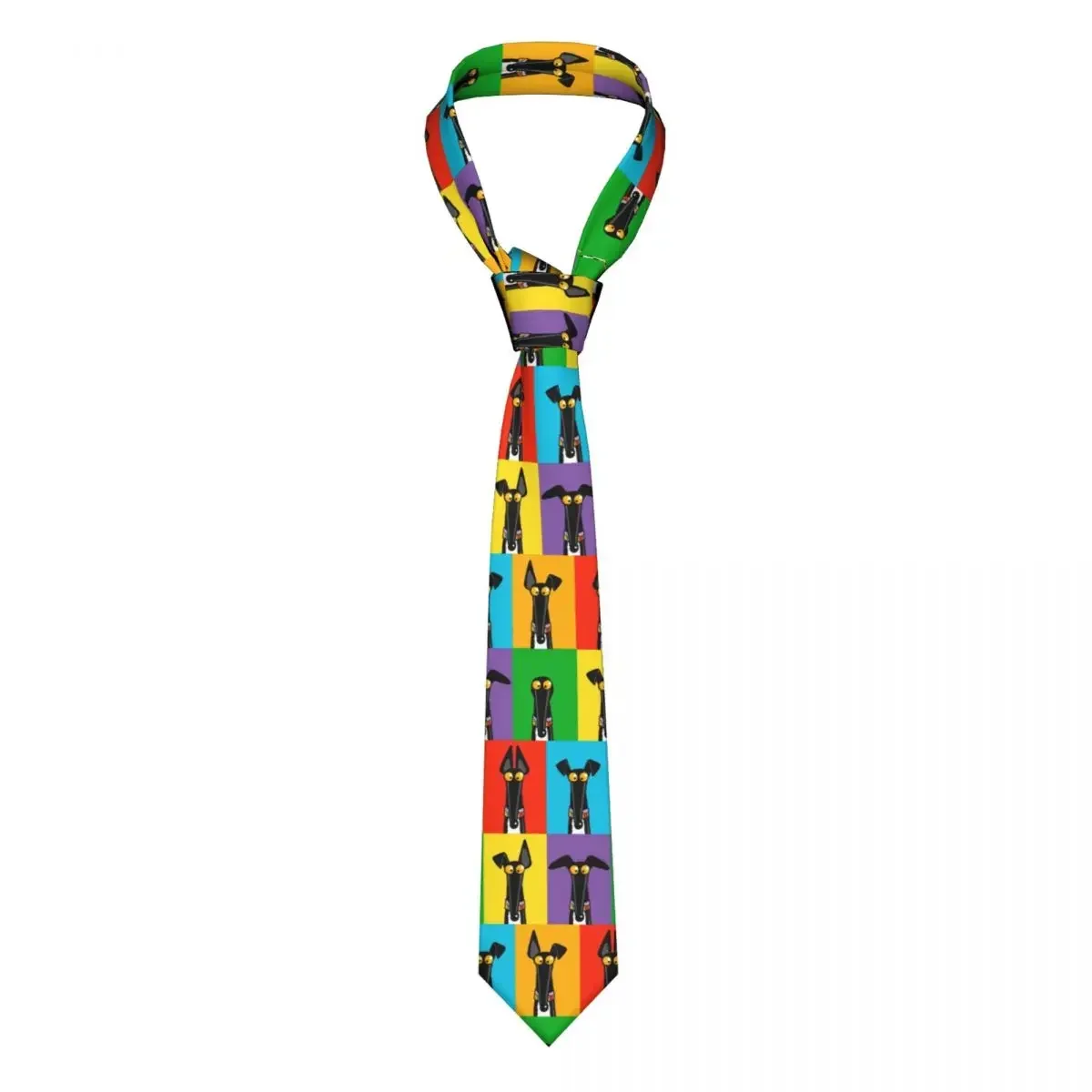 Галстук Greyhound Semaphore унисекс Классический шелковый шейный платок 8 см для собак