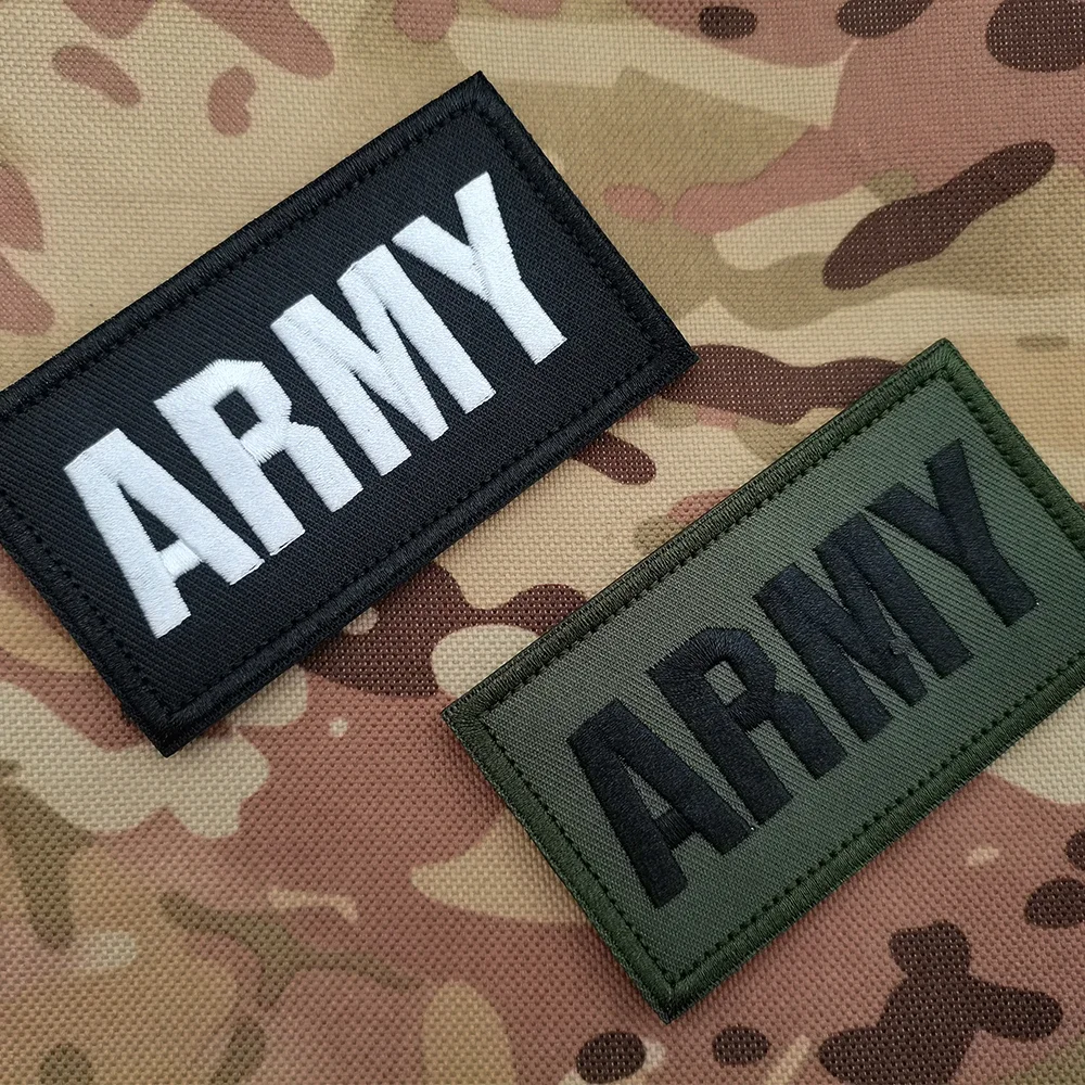 Тактическая АРМИЯ ВМФ США Зеленый Черный Письмо Вышивка Качество Грудь Плечо