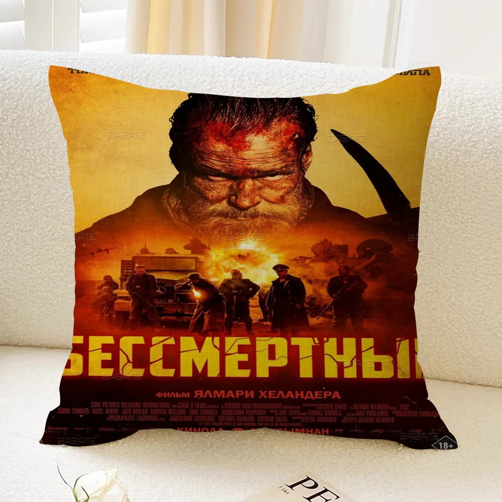 Sisu 2023 New Action Movie Pillow Cushion Cover Pillowcase Living Room Sofa Home Decor Customized