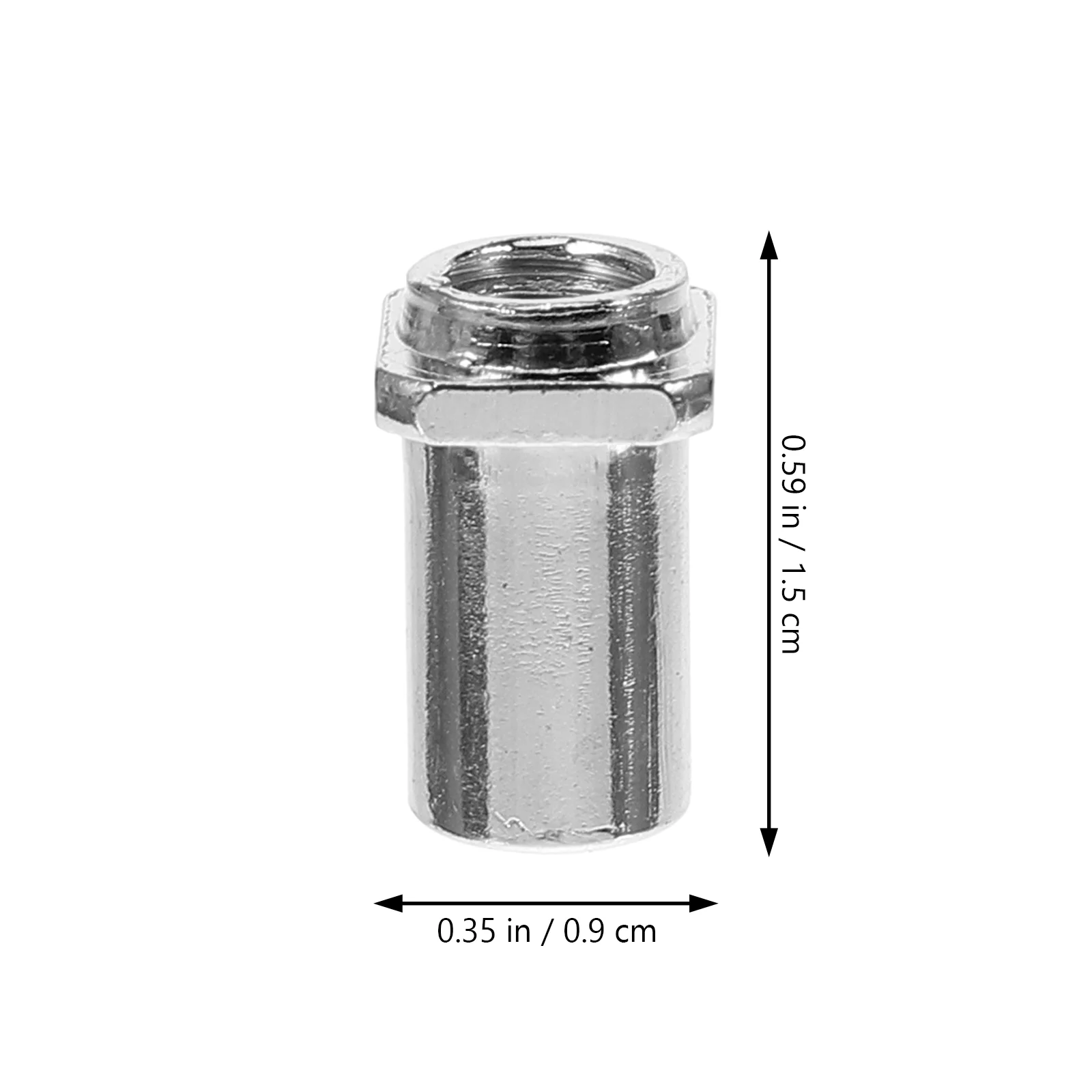 20 Pcs Drum Swivel Nut Floor Accessory Tom Lug Nuts Electric Guitar Spare Part Parts Iron