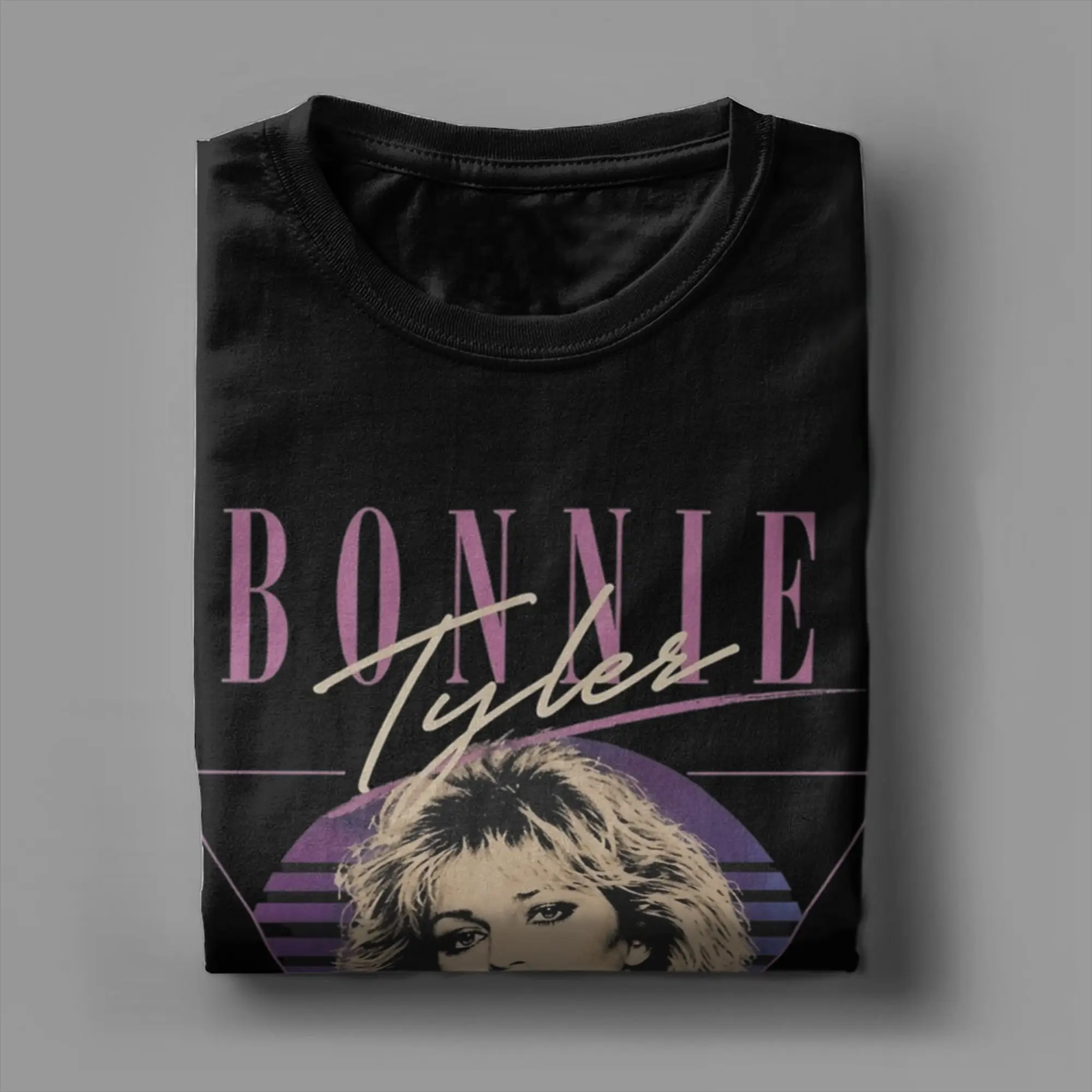 Фото Футболка Bonnie Tyler для мужчин и женщин, хлопковая забавная футболка с круглым воротником, футболка с короткими рукавами, топы, идея для подарка №5