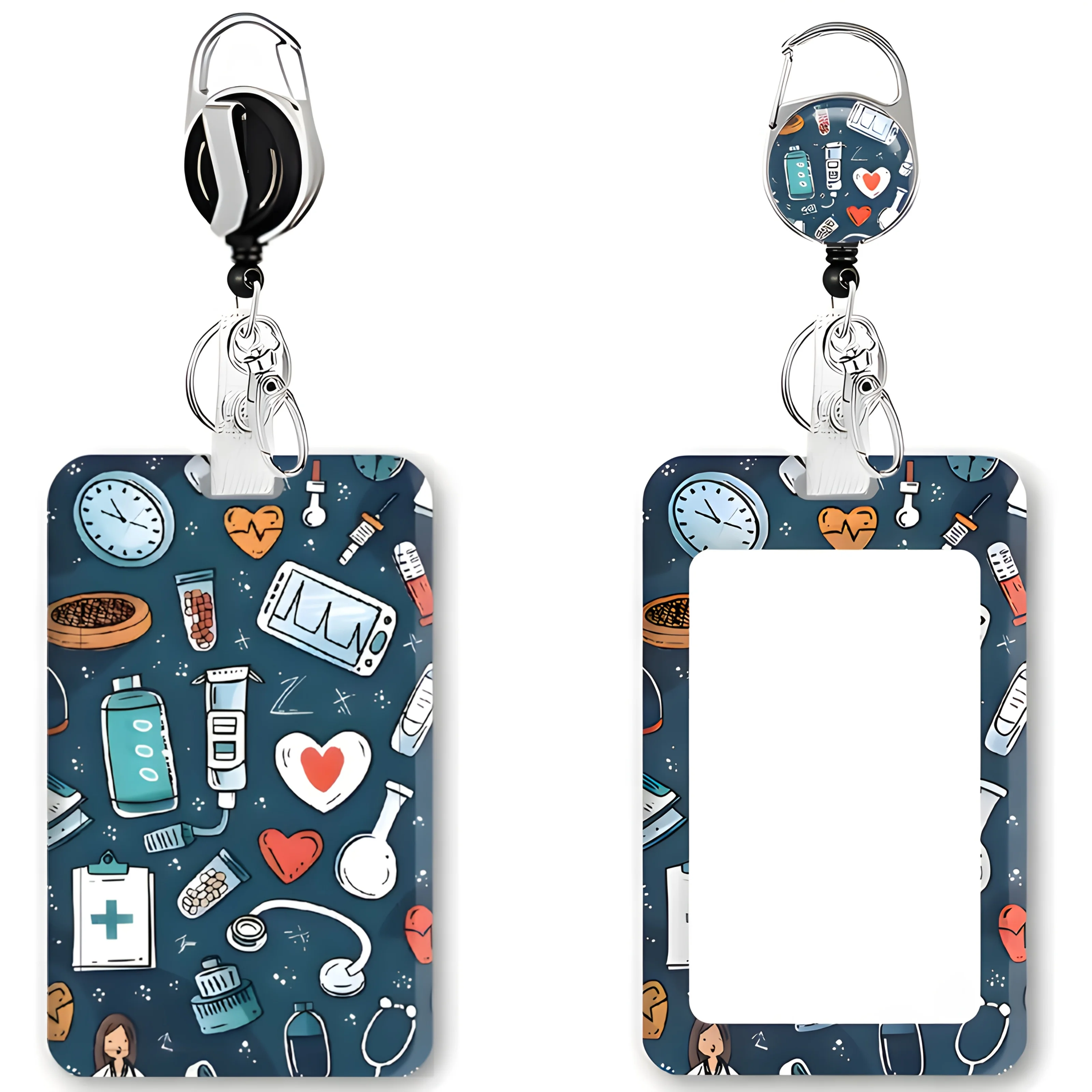 

Держатель бейджа с выдвижной катушкой