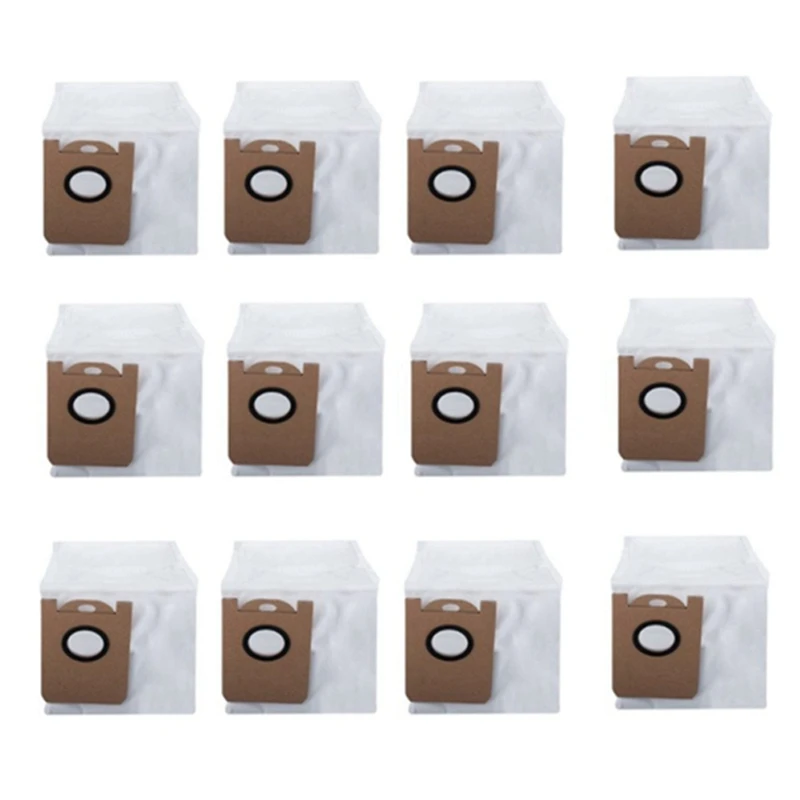

12 Pcs Replacement Garbage Bag For Uoni Vacuum Cleaner V980 MAX /V980 PLUS Accessories Dust Bag Paper Bag
