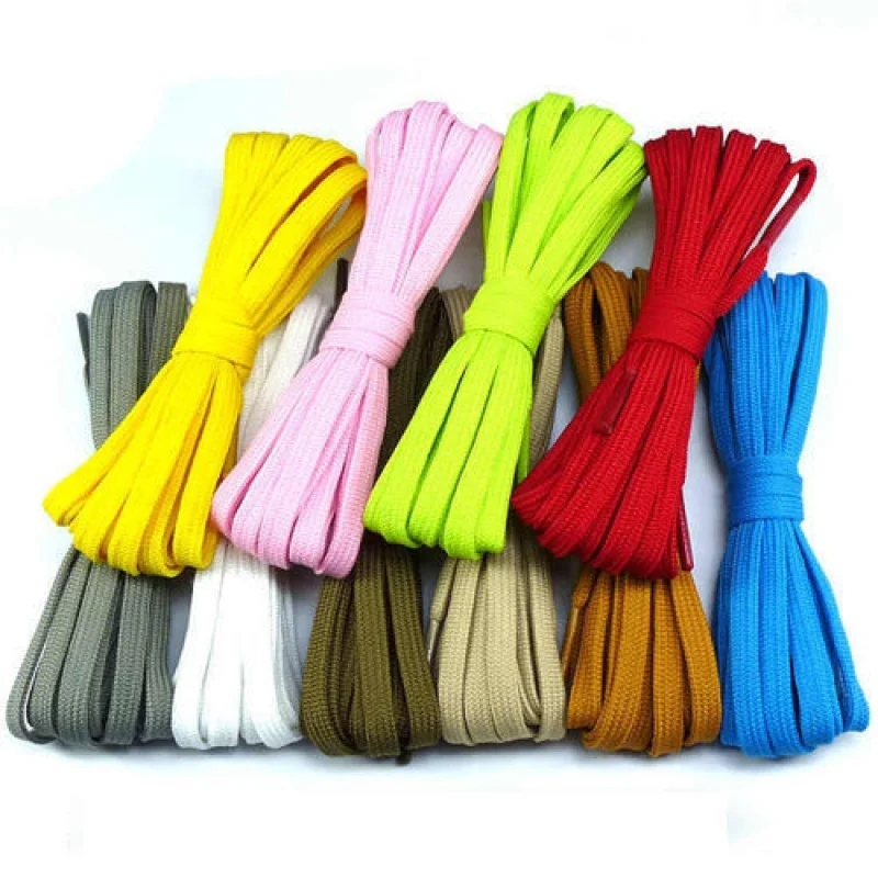 

Men and Women Couple Buy Two Pairs Get One Pair Free Small Flat Bandwidth0.6cmLeather Shoe Lace Athletic Shoe Laces Casual Shoel