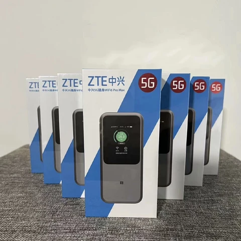 Мобильный Wi-Fi-Роутер ZTE 5G Pocket 6 Pro Max U50 Pro MU5001 MU5002 MU5120, 10000 мАч, 4G, Sim-карта, LTE Cat22