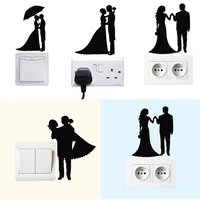 wall switch sticker fashion style marry me lover for bedroom decor decals decor sticker sweet home art self adhesive wallpaper