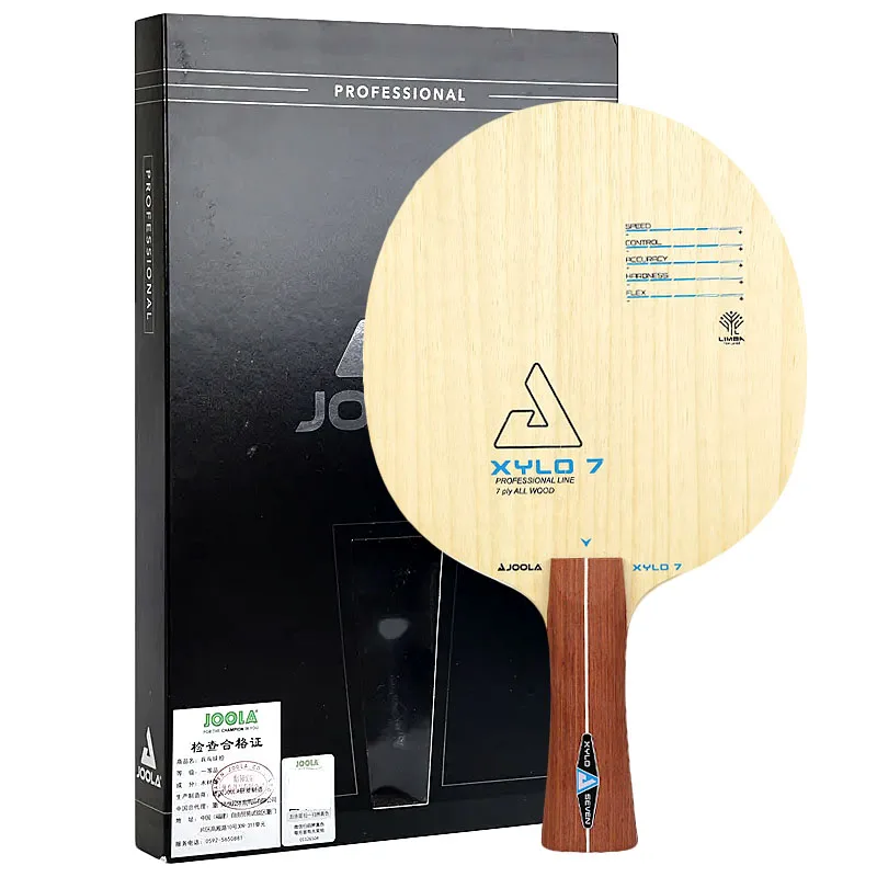 Joola XYLO 7 Table Tennis Blade Professional Line 7 Ply All Wood Offensive Ping Pong Blade with Original Box