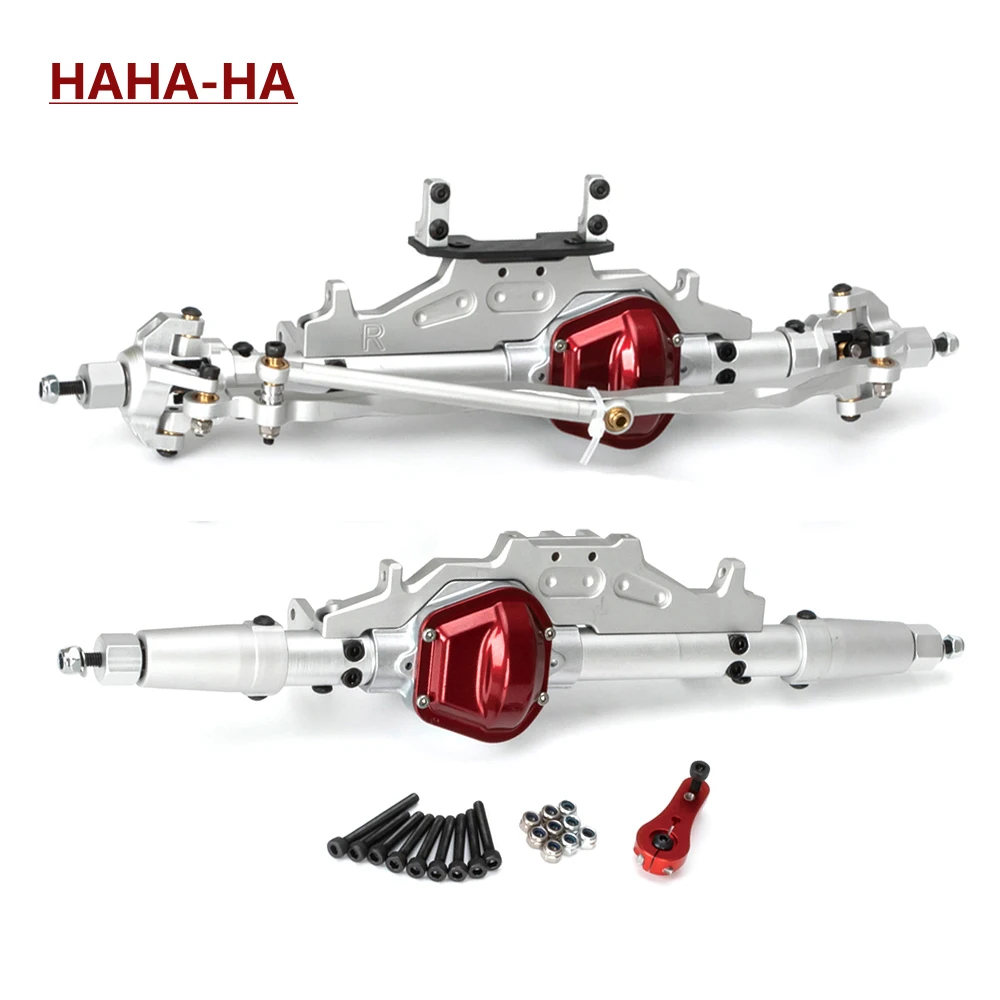

Aluminum Alloy Front Rear Axle for 1/10 RC Crawler Car Axial WRAITH RR10 90018 90045 90048 90053 Axle Upgrade Parts