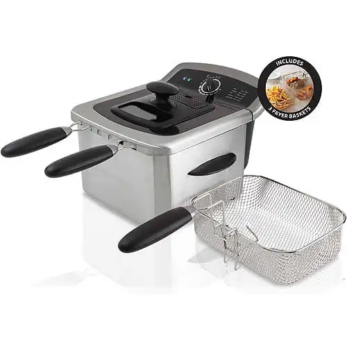 

4L Deep Fryer, Stainless Steel, Electric