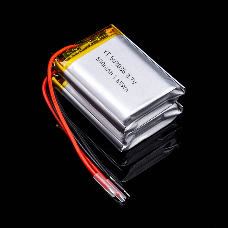 Фото Литий-полимерный аккумулятор 3.7V 500mAh 503035 для мобильных телефонов, гироскутеров, Bluetooth-гарнитур, автоматических поилок для животных, аудиоустройств №4