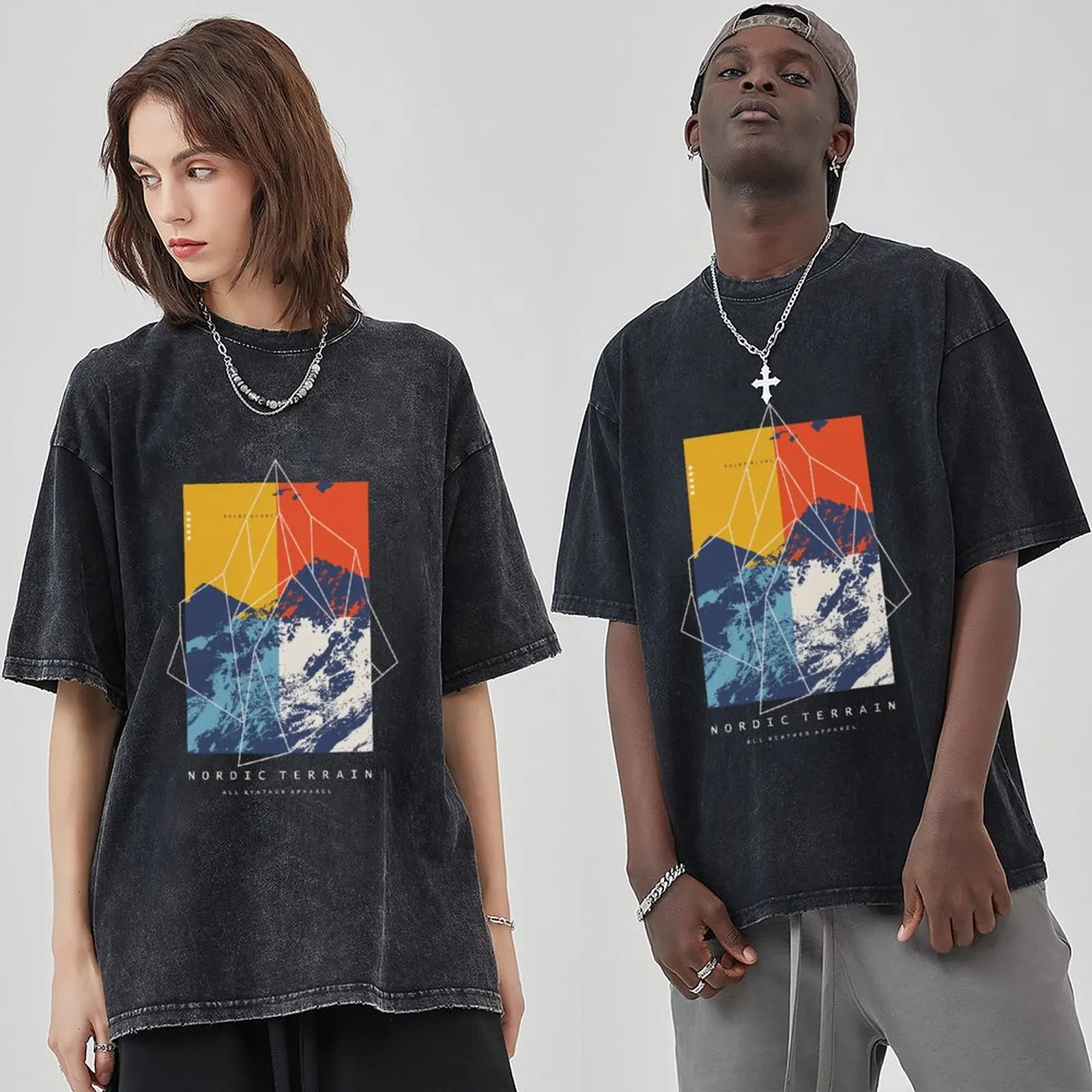 

Golf Wear Funny T Shirts For Men Short Sleeve Summer Round Collar Printed Casual Stylish Seaside Street Cotton Daily Fashion