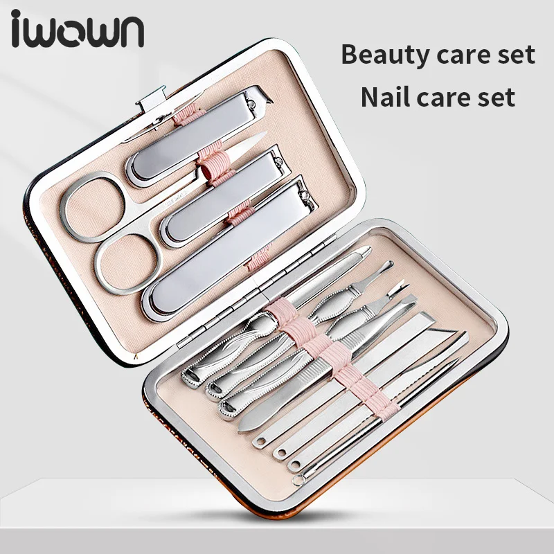 

Высококачественный Набор для стрижки ногтей из нержавеющей стали, ножницы для маникюра, триммер для ногтей, нож для педикюра, профессиональ...