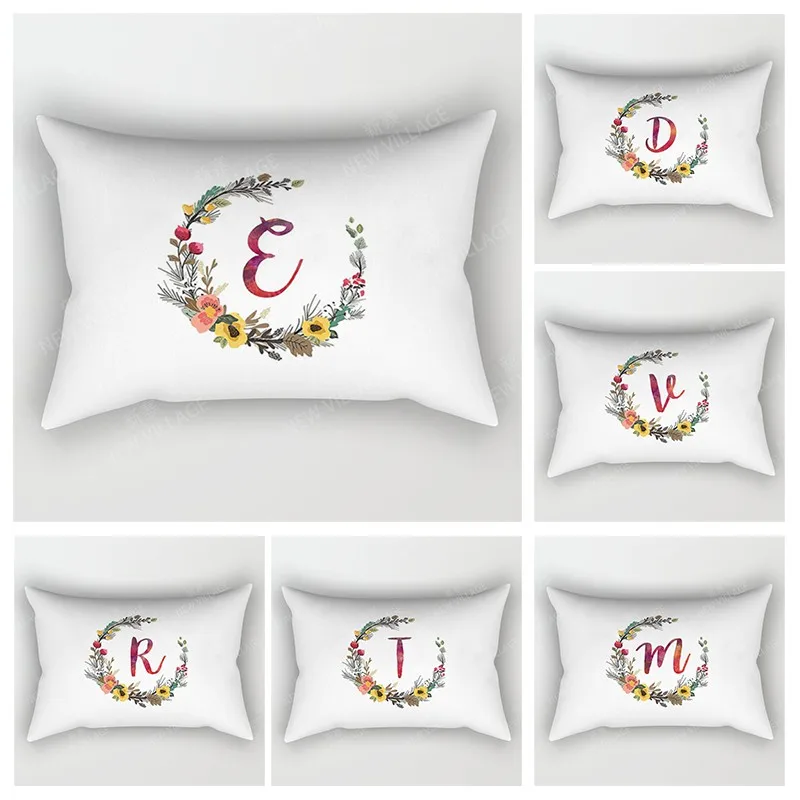 

Nordic fall home decor 30*50 throw pillow case sofa modern boho living room Cushion cover 50x70 30x50cm simple letter 40x60cm