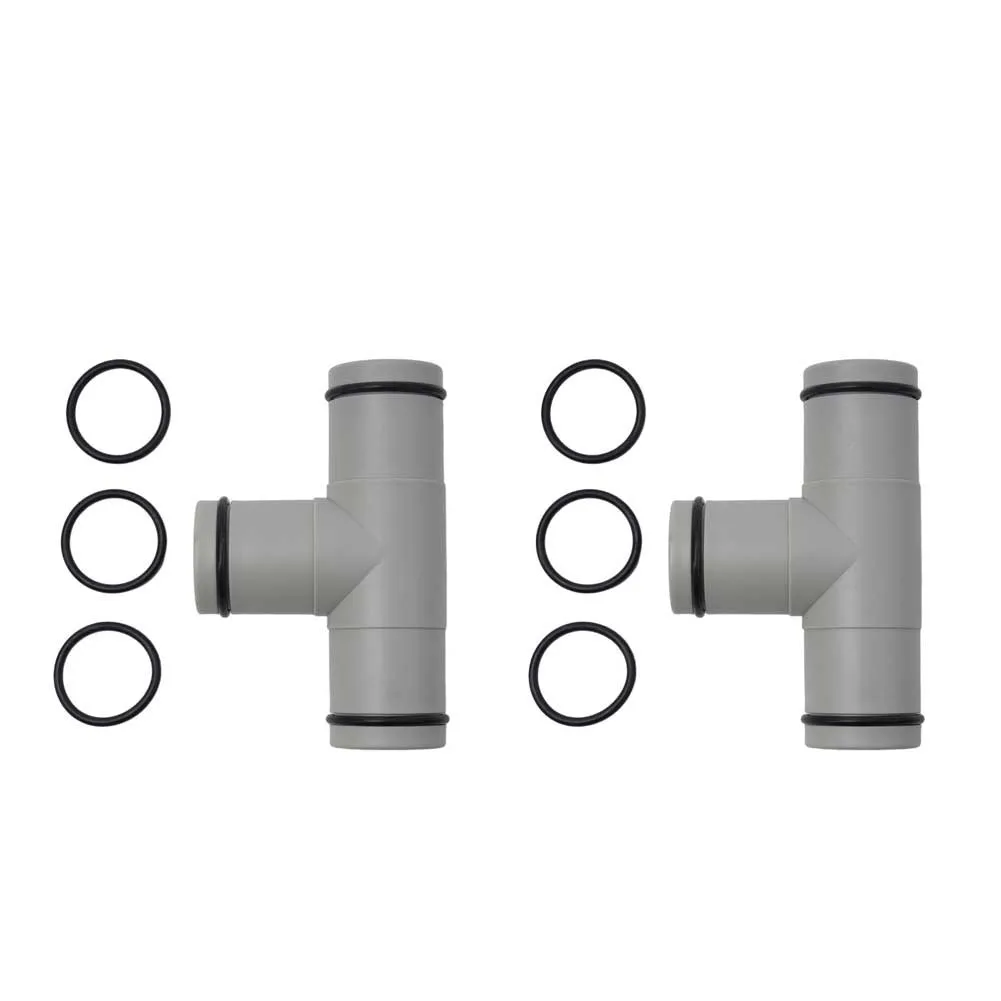 

Hose Connector Hose Adapter Garden Outdoor Parts 1.25in Tee T-joint 2pcs 3.2x6.8x10.5cm Grey High Quality Plastic