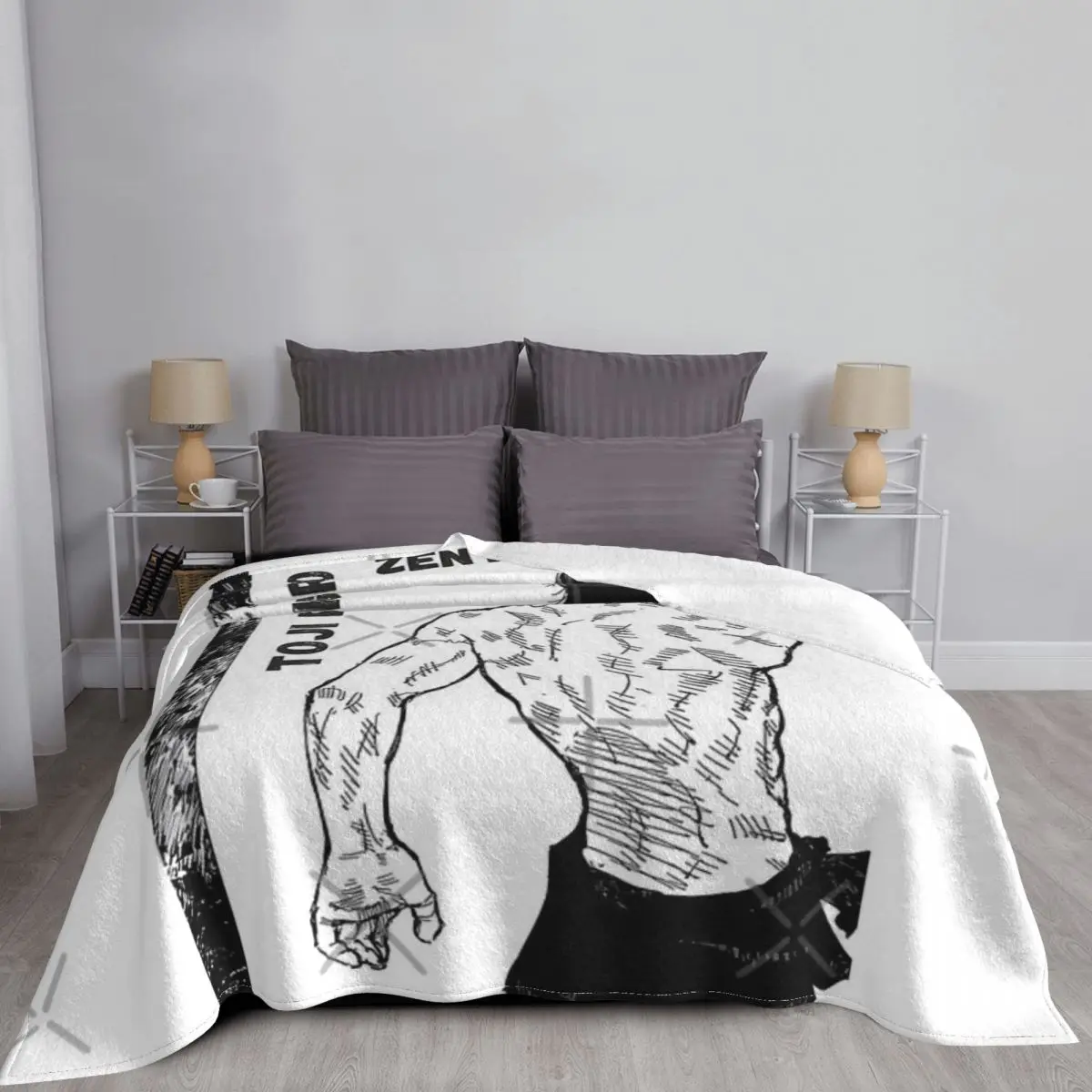 Одеяло Toji fuiguro покрывало на кровать кавайное одеяло