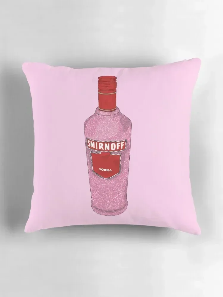 Vodka smirnoff design Throw Pillow Pillows Aesthetic Custom Cushion pillow