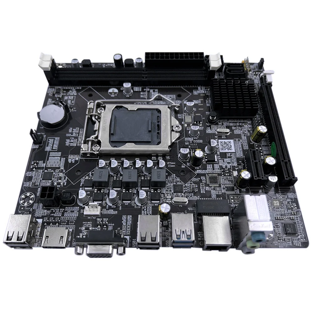 LGA 1155 Motherboard USB3.0 SATA Desktop Computer Motherboard for Intel B75 SATA Motherboard Replacement Motherboard images - 6