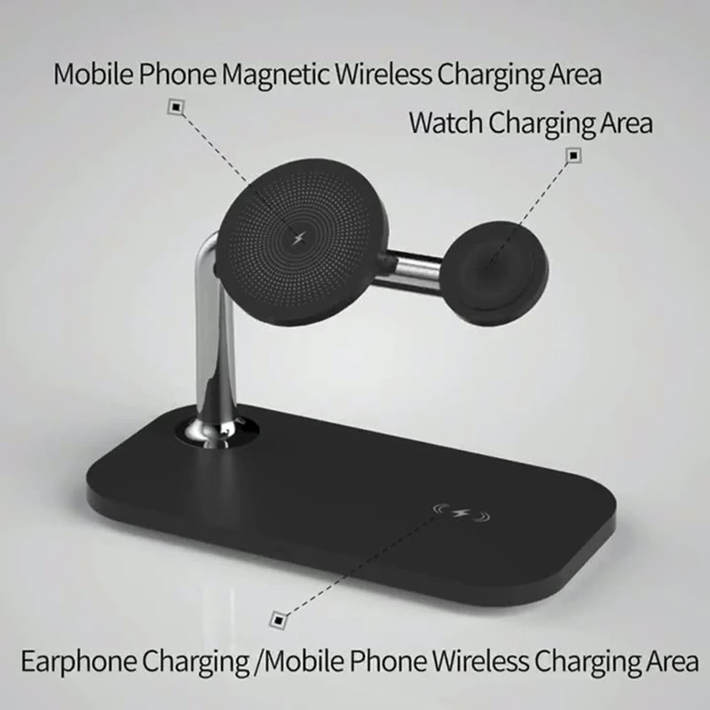15 Вт магнитные беспроводные зарядные устройства для iPhone 12 13 Pro Mini Max Samsung iWatch Apple