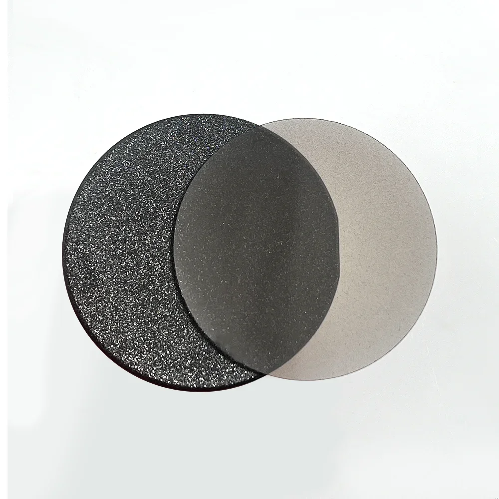 Теплопроводность 1800 Поликристаллическая алмазная пластина CVD диаметром 75 мм