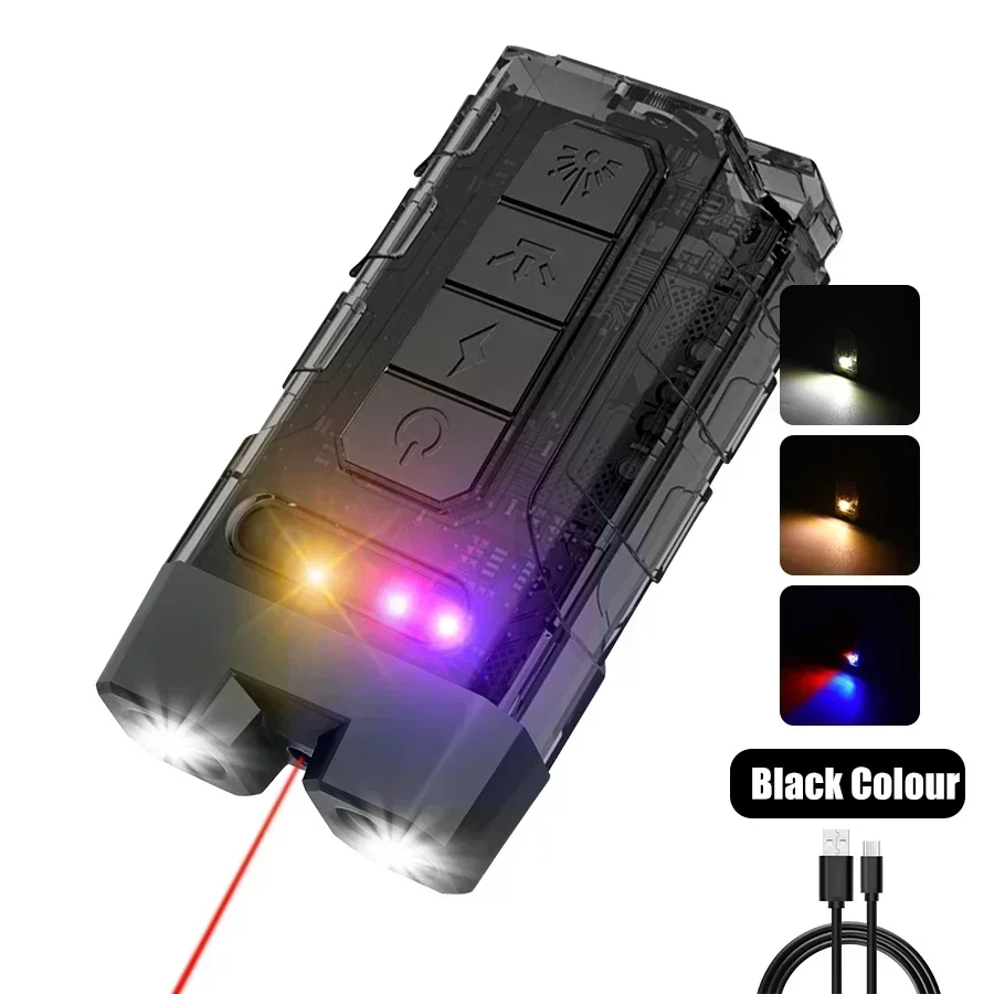 

Портативный светодиодный фонарик Green/Black/Khaki ABS