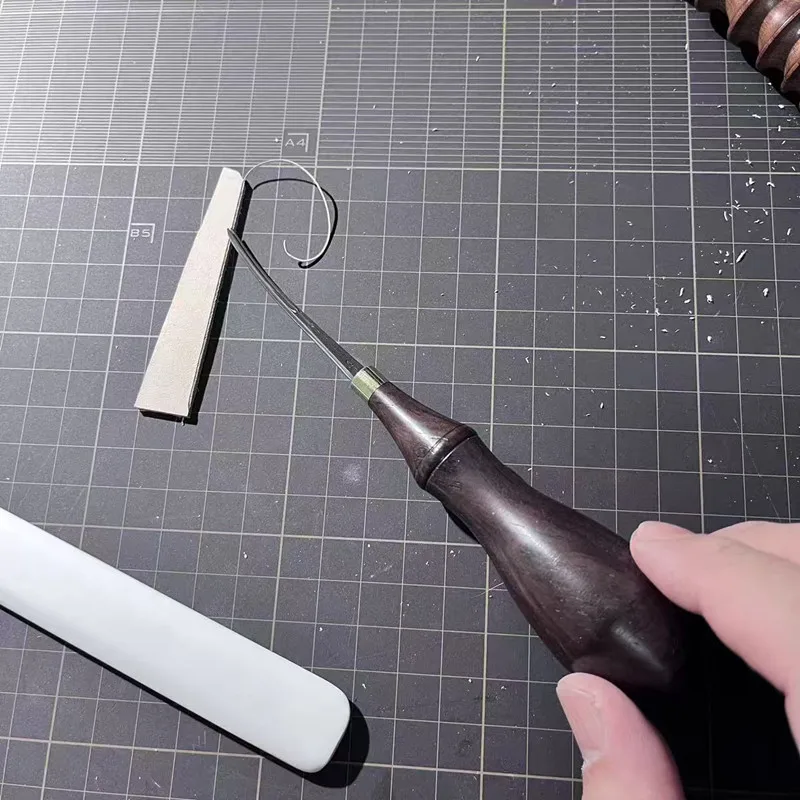 YORKSHINE Профессиональный станок для снятия фаски по краям кожи M390 Порошковая сталь