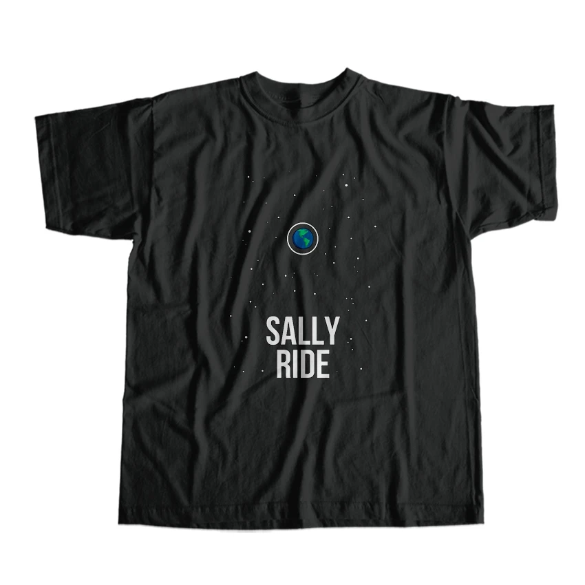 

THE COOLMIND 100% cotton cool sally ride print men T shirt short sleeve top quality men tshirt funny t-shirt men tee shirts tops