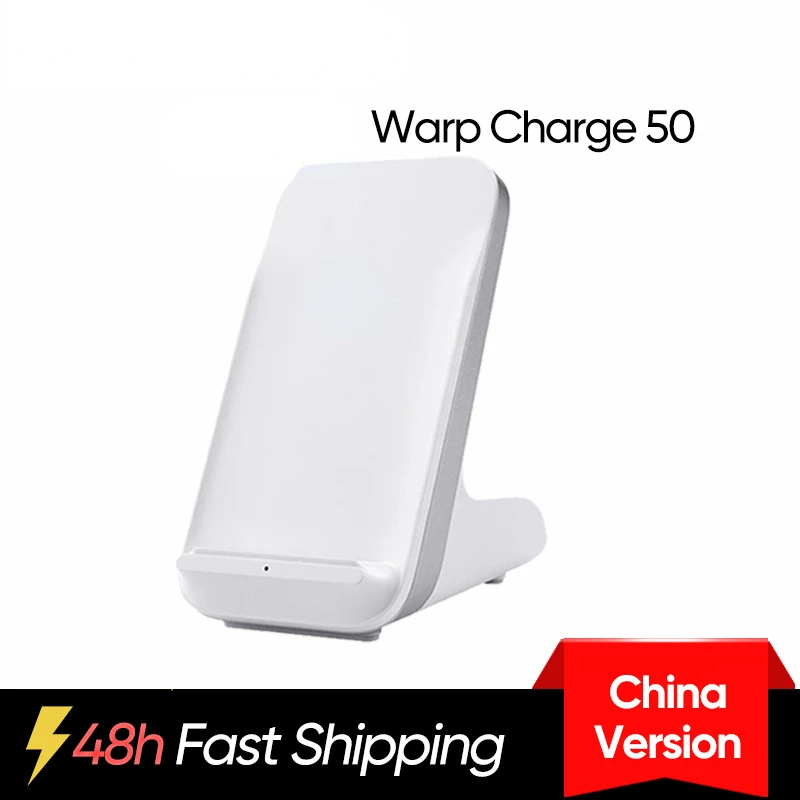 

Оригинальное Беспроводное зарядное устройство Warp Charge 50, EPP 15 Вт/5 Вт 50 Вт макс. для смартфона 9 Pro 10 Pro