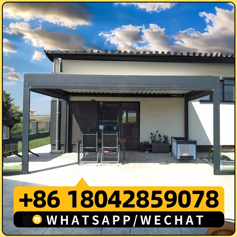 Наружная настраиваемая большая беседка для домашнего использования