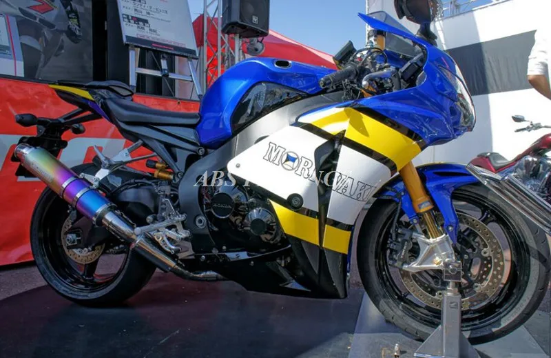

4Gifts New ABS Whole Motorcycle Fairings Kit Fit For HONDA CBR1000RR 2008 2009 2010 2011 08 09 10 11 Bodywork Set Yellow Blue